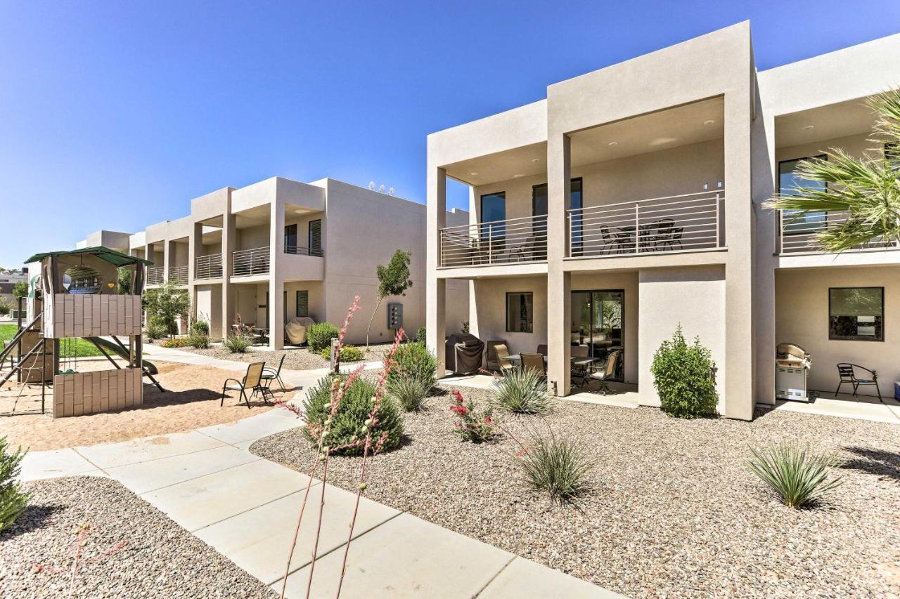 Sunny Resort Townhome And Balcony And Pool Access St. George Exterior foto