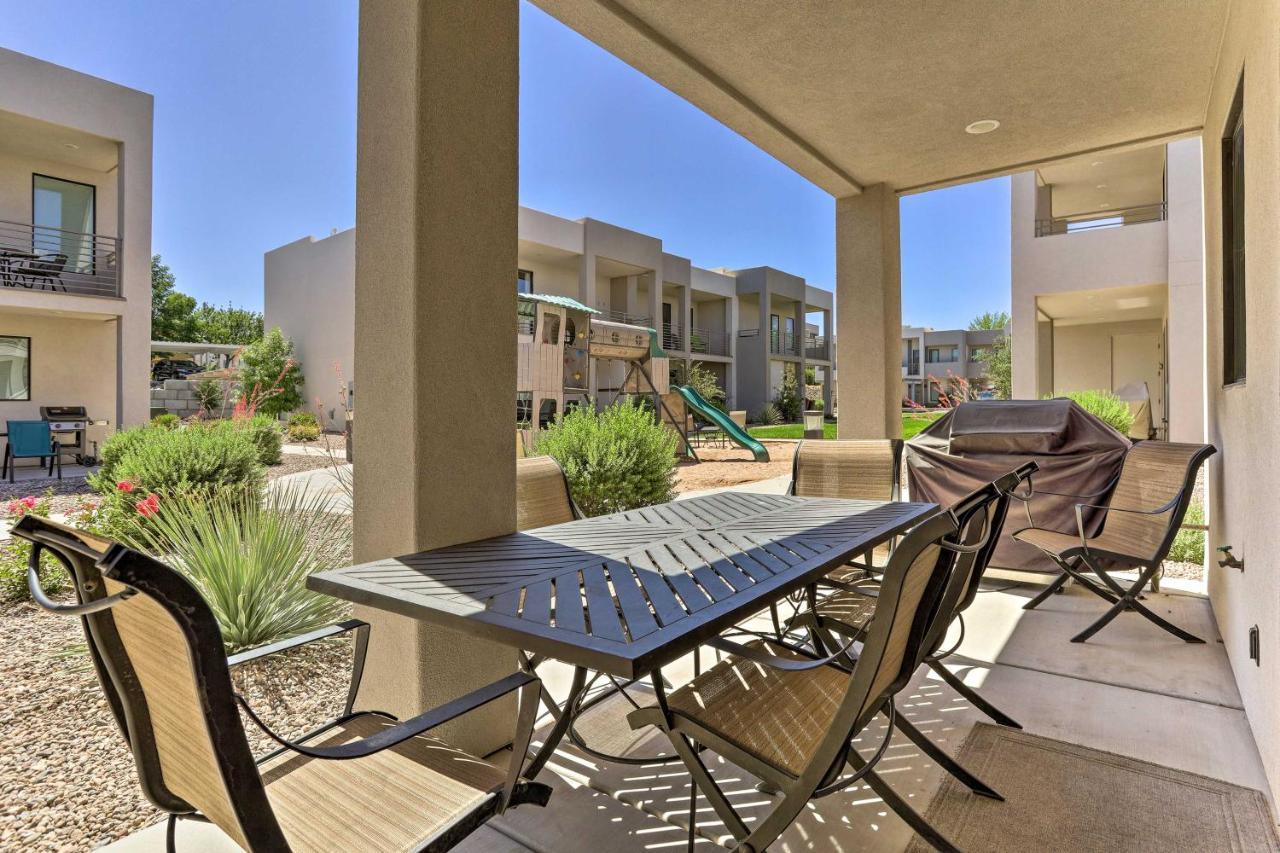 Sunny Resort Townhome And Balcony And Pool Access St. George Exterior foto